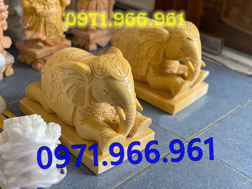 voi bằng đá tự nhiên nguyên khối canh cổng phong thủy trước nhà, voi đá sân vườn, trang trí khu biệt thự, voi đá nhà thờ họ, trấn trạch khu lăng mộ, voi đá phong thủy mang tài lộc, thịnh vượng, bình an, voi đá đặt trước cửa công ty, trang trí trong các công trình tâm linh