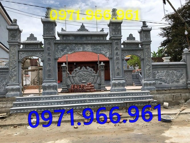 mẫu cổng đá xanh tự nhiên nguyên khối, cổng đá trước nhà thờ từ đường dòng họ, cổng đá tam quan đình làng khu tâm linh chùa, cổng đá hợp phong thủy khu lăng mộ gia đình, cổng đá nhà cổ khu biệt thự theo khách hàng 