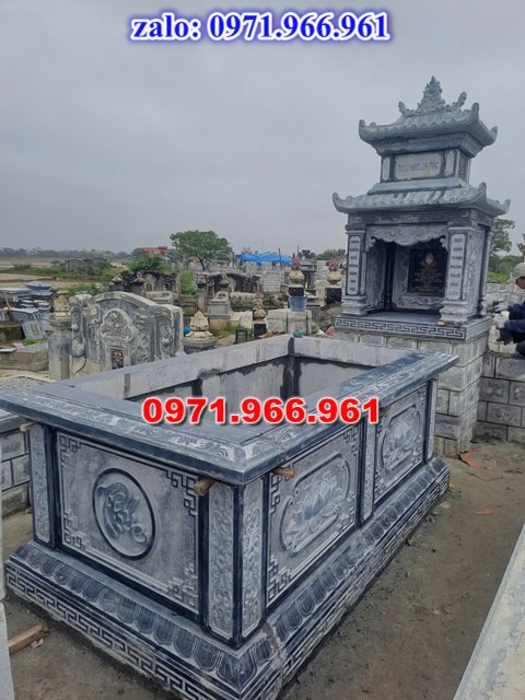 mẫu mộ để tro cốt bằng đá tự nhiên đơn giản và sang trọng cho gia đình, mộ để hài cốt ông bà, cha mẹ, có một mái, hai mái, ba mái bằng đá đẹp, mộ để hài cốt có kích thước chuẩn phong thủy bằng đá nhập khẩu cao cấp, mộ để hài cốt bằng đá được chế tác thủ công đường nét hoa văn tinh xảo theo yêu cầu khách hàng