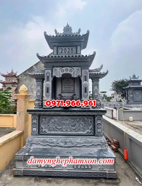 mẫu lăng thờ cho khu lăng mộ gia đình đá tự nhiên nguyên khối đẹp, lăng thờ đá phong thủy cho dòng họ cao cấp, lăng thờ được chạm khắc hoa văn tinh xảo tạo lên sự trang nghiêm cho gia đình, chuyên tư vấn và thiết kế lăng thờ bằng đá theo yêu cầu khách hàng