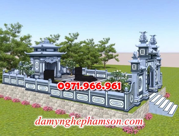 mẫu nghĩa trang nhà mồ cho khu lăng mộ dòng họ, gia đình bằng đá xanh rêu, xanh đen đẹp nhất hiện nay, khu nghĩa trang bằng đá tự nhiên nguyên khối chất lượng cao, khu nghĩa trang nhà mồ đá phong thủy chuẩn tâm linh được chạm khắc hoa văn tinh xảo theo yêu cầu khách hàng