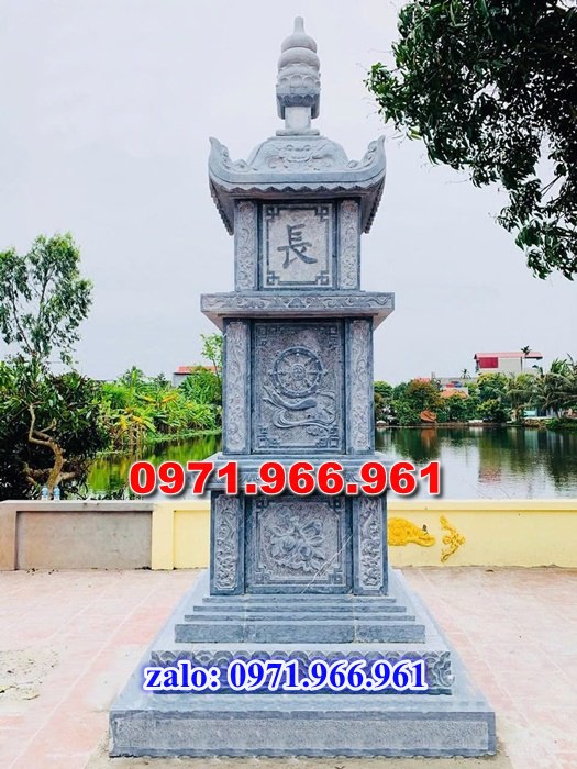 mộ tháp bằng đá để tro cốt ông bà hay cha mẹ, mộ tháp đá xanh rêu nguyên khối được chạm khắc tinh sảo, mộ tháp đá công giáo bằng đá granite nhập khẩu cao cấp, xây mộ tháp đá chuẩn phong thủy mang ý nghĩa tâm linh cho gia đinh bạn, chuyên sản xuất mộ tháp đá theo yêu cầu khách hàng