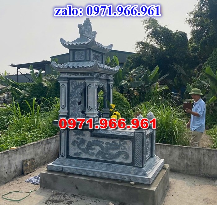 mẫu mộ để tro cốt bằng đá tự nhiên đơn giản và sang trọng cho gia đình, mộ để hài cốt ông bà, cha mẹ, có một mái, hai mái, ba mái bằng đá đẹp, mộ để hài cốt có kích thước chuẩn phong thủy bằng đá nhập khẩu cao cấp, mộ để hài cốt bằng đá được chế tác thủ công đường nét hoa văn tinh xảo theo yêu cầu khách hàng