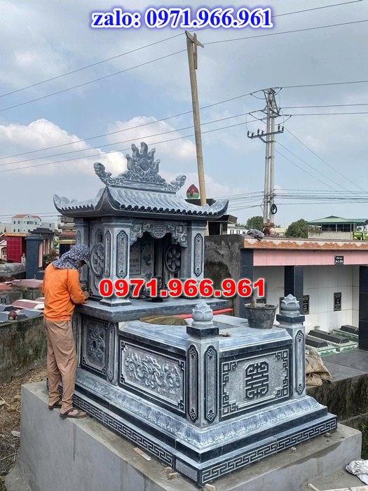 mẫu mộ đá đơn giản nguyên khối, ông bà, cha mẹ, một mái, hai mái, ba mái, mộ đá đơn cao cấp được chạm chổ hao văn tinh xảo theo nhu cầu khách hàng, mộ đơn bằng đá xanh rêu chuẩn phong thủy cho gia đình, mộ đơn không mái bằng đá nhập khẩu cao cấp bền đẹp theo thời gian