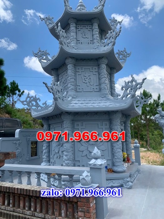 mộ tháp bằng đá để tro cốt ông bà hay cha mẹ, mộ tháp đá xanh rêu nguyên khối được chạm khắc tinh sảo, mộ tháp đá công giáo bằng đá granite nhập khẩu cao cấp, xây mộ tháp đá chuẩn phong thủy mang ý nghĩa tâm linh cho gia đinh bạn, chuyên sản xuất mộ tháp đá theo yêu cầu khách hàng