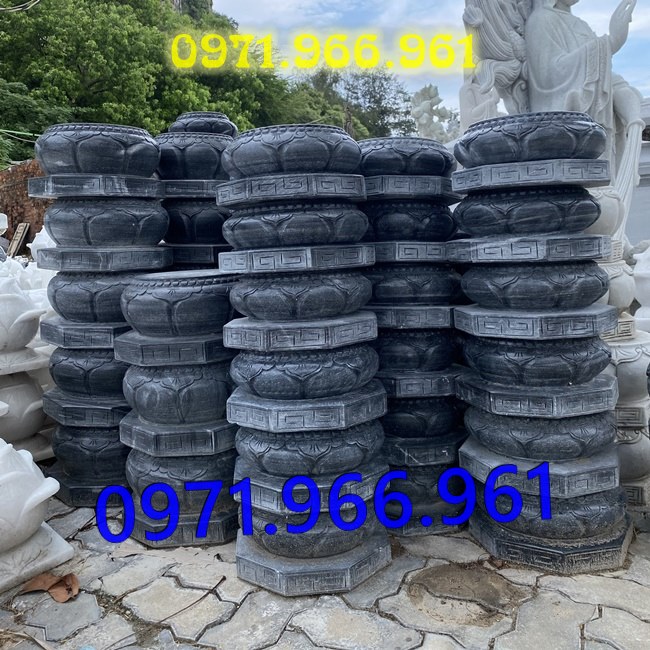 mẫu chân tảng đá tự nhiên nguyên khối, chân tảng đá kê cột gỗ nhà thờ, chân tảng đá xanh phong thủy trong từ đường, chân tảng đá cột hiên nhà gỗ ba gian, chân tảng đá đình chùa khu tâm linh nhà cổ, chân tảng đá xanh đen, chân tảng đá xanh rêu, chân tảng đá granite, chân tảng đá vàng