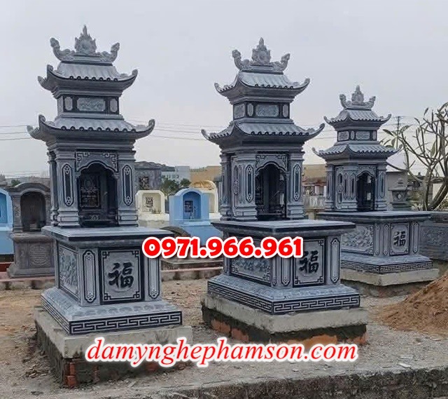 mẫu mộ đá đơn giản nguyên khối, ông bà, cha mẹ, một mái, hai mái, ba mái, mộ đá đơn cao cấp được chạm chổ hao văn tinh xảo theo nhu cầu khách hàng, mộ đơn bằng đá xanh rêu chuẩn phong thủy cho gia đình, mộ đơn không mái bằng đá nhập khẩu cao cấp bền đẹp theo thời gian
