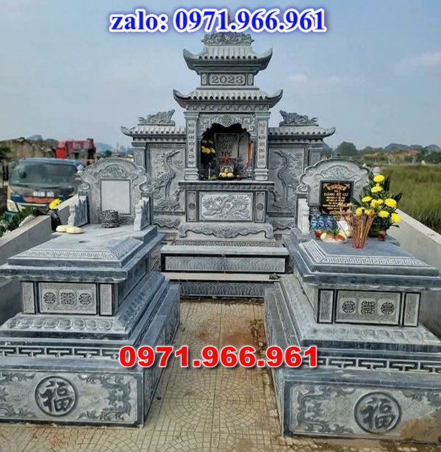mẫu mộ đôi bằng đá tự nhiên nguyên khối để tro cốt ông bà hay cha mẹ cao cấp, mộ đôi cải táng, hỏa táng bằng đá xanh ấn độ nhập khẩu, mẫu mộ đôi vợ chồng được chạm khắc hoa văn tinh xảo bền đẹp, mẫu mộ đôi bằng đá đẹp hợp phong thủy theo yêu cầu khách hàng