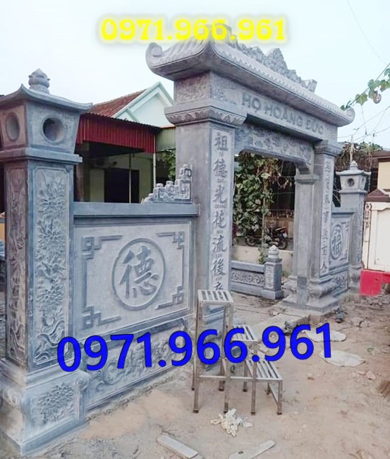 mẫu cổng đá xanh tự nhiên nguyên khối, cổng đá trước nhà thờ từ đường dòng họ, cổng đá tam quan đình làng khu tâm linh chùa, cổng đá hợp phong thủy khu lăng mộ gia đình, cổng đá nhà cổ khu biệt thự theo khách hàng 