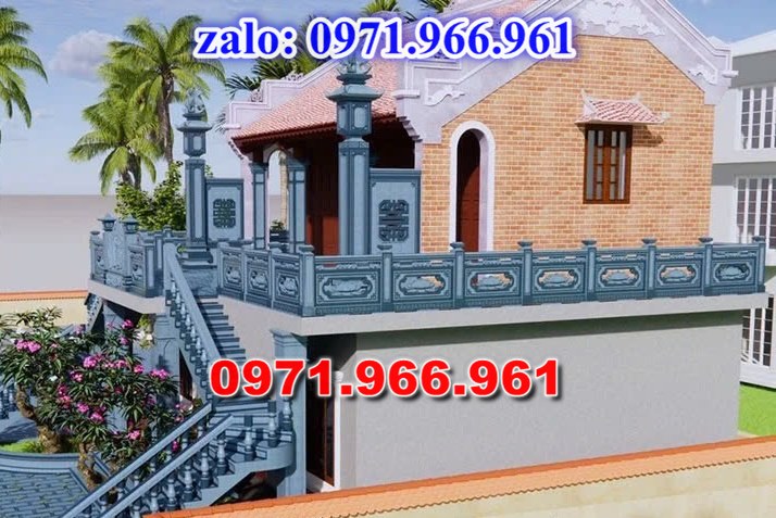 lan can bằng đá tự nhiên nguyên khối nhà thờ họ hay từ đường, lan can đá xanh rêu cho khu lăng mộ gia đình, nghĩa trang, khu lịch tâm linh, lan can khu biệt thự sân vườn được chạm khắc hoa văn tinh xảo theo yêu cầu, lan can tường rào đá phong thủy, trấn trạch, cao cấp, bền đẹp, giá rẻ cho khách hàng 