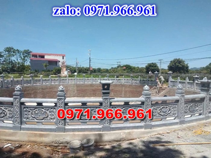 lan can bằng đá tự nhiên nguyên khối nhà thờ họ hay từ đường, lan can đá xanh rêu cho khu lăng mộ gia đình, nghĩa trang, khu lịch tâm linh, lan can khu biệt thự sân vườn được chạm khắc hoa văn tinh xảo theo yêu cầu, lan can tường rào đá phong thủy, trấn trạch, cao cấp, bền đẹp, giá rẻ cho khách hàng 