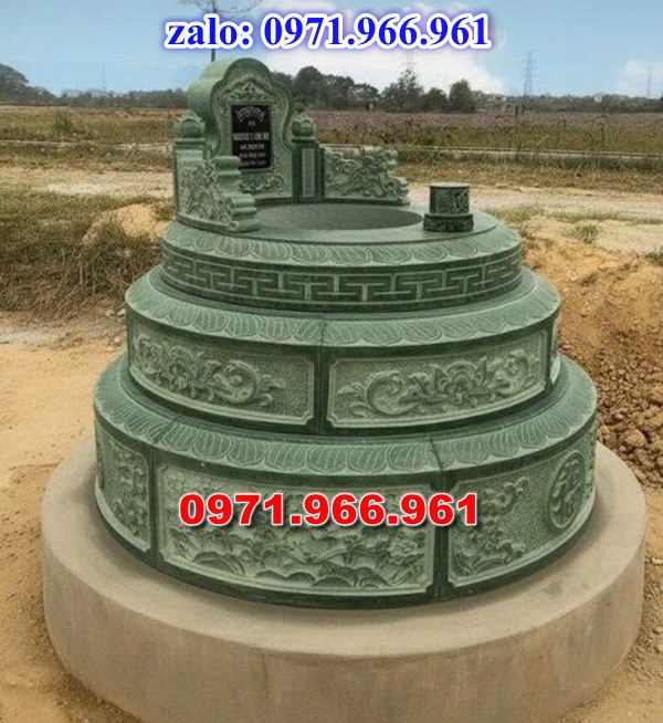 mẫu mộ tròn bằng đá nguyên khối cao cấp cho phần mộ tổ tiên, mộ tròn bằng đá xanh rêu được ưu chuộng nhất hiện nay cho phần mộ gia đình, mộ tròn bằng đá cao cấp chạm khắc hoa văn tinh xảo theo yêu cầu, mộ tròn bằng đá đẹp chuẩn kích thước phong thủy cho ông bà,cha mẹ cao cấp