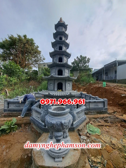 đại lý bán và lắp đặt mộ tháp đá trên toàn quốc