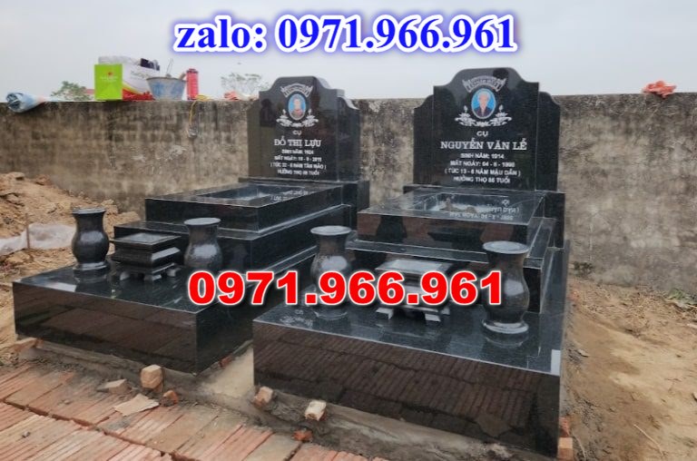 mẫu mộ đá hoa cương nguyên khối cho phần mộ, ông bà, cha mẹ bền đẹp ngoài trời giá rẻ, mộ đá hoa cương, granite nhập khẩu chuẩn phong thủy cho gia đình, mộ hoa cương trong khu lăng mộ cao cấp chạm chổ hoa văn tinh xảo theo yêu cầu khách hàng