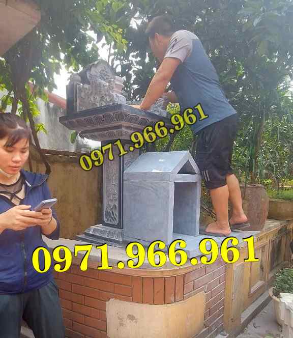 mẫu bàn thờ thiên bằng đá đẹp ngoài trời trước nhà hợp phong thủy, bàn thờ thiên đá xanh nguyên khối trong sân vườn, biệt thự, bàn thờ thiên chạm khắc hoa văn đẹp chuẩn phong thủy trước nhà thờ dòng họ, bàn thờ thiên là nét tâm linh, hút tài lộc cho gia chủ