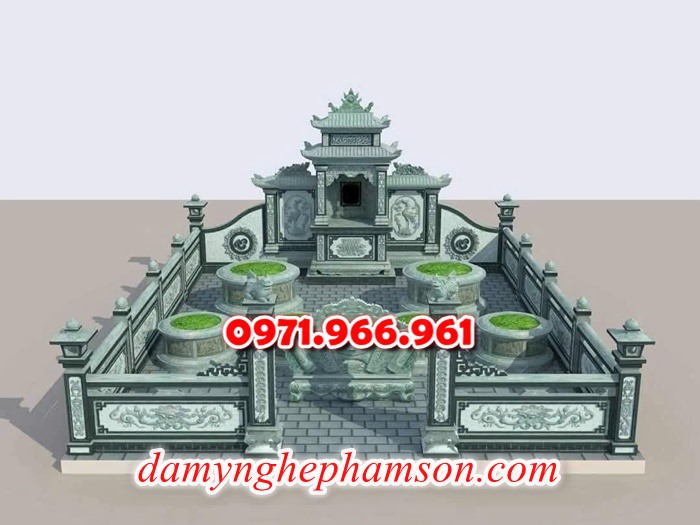 lan can bằng đá tự nhiên nguyên khối nhà thờ họ hay từ đường, lan can đá xanh rêu cho khu lăng mộ gia đình, nghĩa trang, khu lịch tâm linh, lan can khu biệt thự sân vườn được chạm khắc hoa văn tinh xảo theo yêu cầu, lan can tường rào đá phong thủy, trấn trạch, cao cấp, bền đẹp, giá rẻ cho khách hàng
