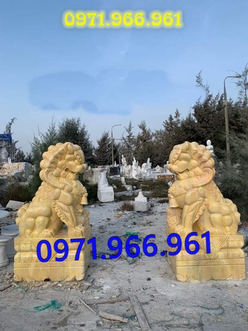 mẫu kỳ lân đá phong thủy canh cổng, kỳ lân đá tự nhiên nguyên khối trấn yểm trước nhà, kỳ lân đá cẩm thạch trước nhà thờ họ, kỳ lân đá biệt thự mang lại tài lộc may mắn cho gia chủ, kỳ lân đá được điêu khắc chạm trổ tinh sảo theo nhu cầu khách hàng