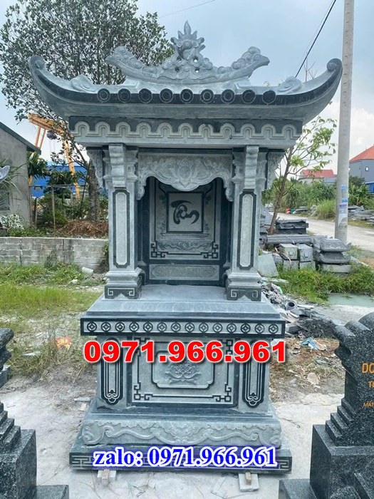 miếu thờ bằng đá tự nhiên nguyên khối thờ thần linh ngoài trời trước nhà, miếu thờ sân vườn phong thủy, trấn trạch, các công trình tâm linh, miếu thờ trước dòng họ gia đình bằng đá xanh ninh bình, miếu thờ được điêu khắc hoa văn tinh sảo theo nhu cầu khách hàng