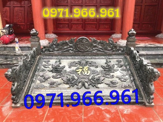 mẫu tượng rồng đá nguyên khối phong thủy trước nhà thờ họ, gia đình, rồng đá xanh ninh bình được điêu khắc thủ công trước cổng, rồng đá phong thủy trước sân vườn, khu tâm linh, rồng đá tự nhiên trước cổng khu lăng mộ, và những nơi trang nghiêm