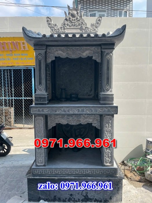 miếu thờ bằng đá tự nhiên nguyên khối thờ thần linh ngoài trời trước nhà, miếu thờ sân vườn phong thủy, trấn trạch, các công trình tâm linh, miếu thờ trước dòng họ gia đình bằng đá xanh ninh bình, miếu thờ được điêu khắc hoa văn tinh sảo theo nhu cầu khách hàng