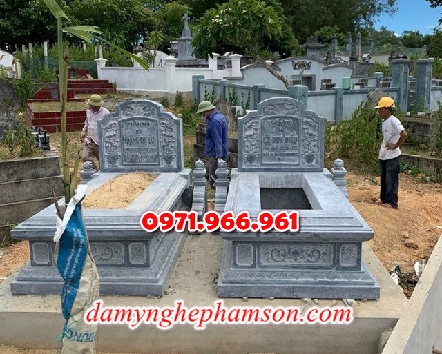 mẫu mộ đá đơn giản nguyên khối, ông bà, cha mẹ, một mái, hai mái, ba mái, mộ đá đơn cao cấp được chạm chổ hao văn tinh xảo theo nhu cầu khách hàng, mộ đơn bằng đá xanh rêu chuẩn phong thủy cho gia đình, mộ đơn không mái bằng đá nhập khẩu cao cấp bền đẹp theo thời gian