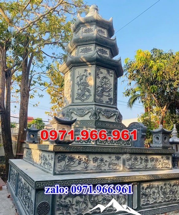 mộ tháp bằng đá để tro cốt ông bà hay cha mẹ, mộ tháp đá xanh rêu nguyên khối được chạm khắc tinh sảo, mộ tháp đá công giáo bằng đá granite nhập khẩu cao cấp, xây mộ tháp đá chuẩn phong thủy mang ý nghĩa tâm linh cho gia đinh bạn, chuyên sản xuất mộ tháp đá theo yêu cầu khách hàng