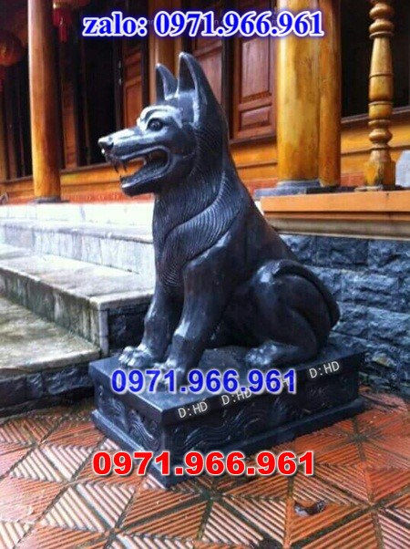 chó đá phong thủy trước nhà, chó đá trấn trạch lăng mộ nhà thờ, chó đá nguyên khối chạm điêu khắc, tượng chó đá cổ trước chùa từ đường miếu,  ngoài chùa, cửa đình, nhà thờ dòng họ gia đình, linh thiêng, được điêu khắc tinh sảo, bằng đá xanh ninh bình, đá thanh hóa, đá trắng, đá vàng, đá thạch anh, đá granite, theo yêu cầu của khách hàng