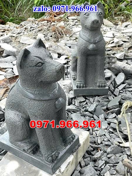 chó đá phong thủy trước nhà, chó đá trấn trạch lăng mộ nhà thờ, chó đá nguyên khối chạm điêu khắc, tượng chó đá cổ trước chùa từ đường miếu,  ngoài chùa, cửa đình, nhà thờ dòng họ gia đình, linh thiêng, được điêu khắc tinh sảo, bằng đá xanh ninh bình, đá thanh hóa, đá trắng, đá vàng, đá thạch anh, đá granite, theo yêu cầu của khách hàng