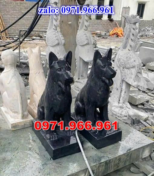 chó đá phong thủy trước nhà, chó đá trấn trạch lăng mộ nhà thờ, chó đá nguyên khối chạm điêu khắc, tượng chó đá cổ trước chùa từ đường miếu,  ngoài chùa, cửa đình, nhà thờ dòng họ gia đình, linh thiêng, được điêu khắc tinh sảo, bằng đá xanh ninh bình, đá thanh hóa, đá trắng, đá vàng, đá thạch anh, đá granite, theo yêu cầu của khách hàng