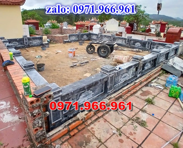 mẫu nghĩa trang nhà mồ cho khu lăng mộ dòng họ, gia đình bằng đá xanh rêu, xanh đen đẹp nhất hiện nay, khu nghĩa trang bằng đá tự nhiên nguyên khối chất lượng cao, khu nghĩa trang nhà mồ đá phong thủy chuẩn tâm linh được chạm khắc hoa văn tinh xảo theo yêu cầu khách hàng